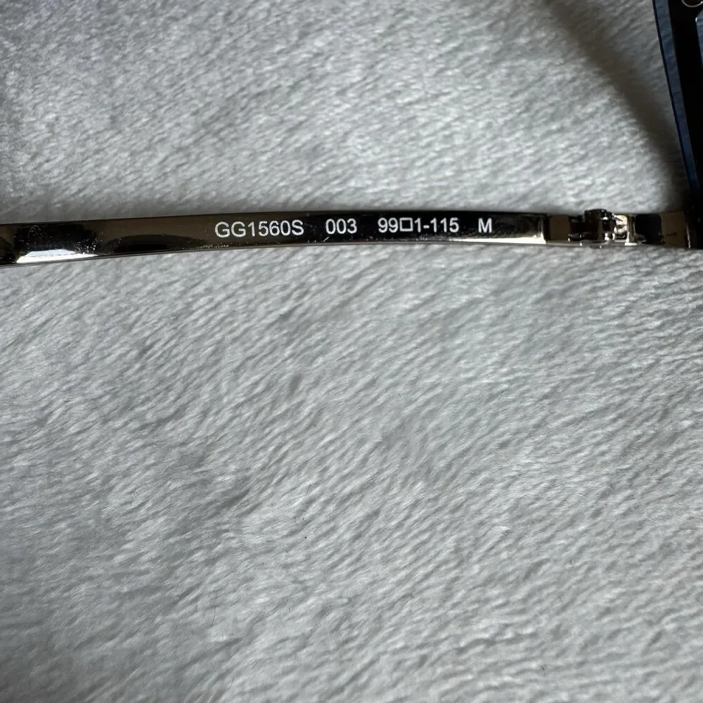 GUCCI GG Monogram Mirror Shield Sunglasses